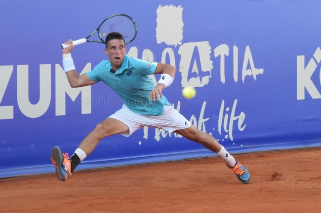 Damir Dzumhur vyřadil z kvalifikace ATP Vienna Adama Pavláska
