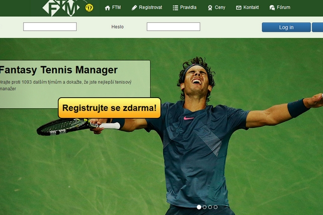 Hrajte Fantasy Tennis Manager a dokažte, že jste nejlepší tenisový manažer