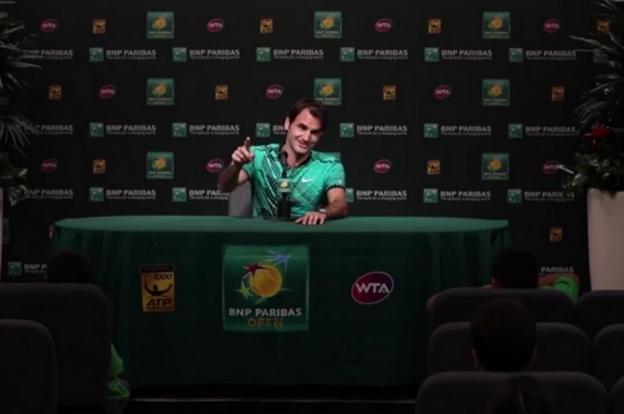 Roger Federer pod těžkou palbou! Zpovídali ho dětští novináři
